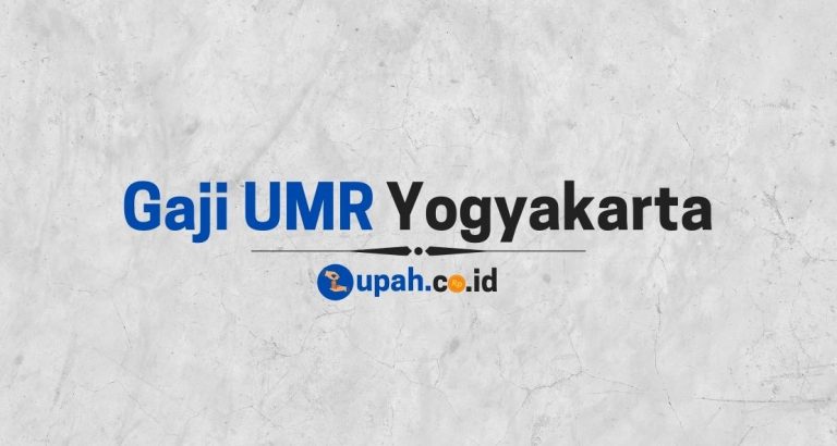 Gaji UMR Yogyakarta Terbaru Tahun